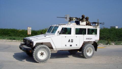 It was the first attack on a peacekeeping base since the AU Transition Mission in Somalia replaced the previous AMISOM force on April 1.